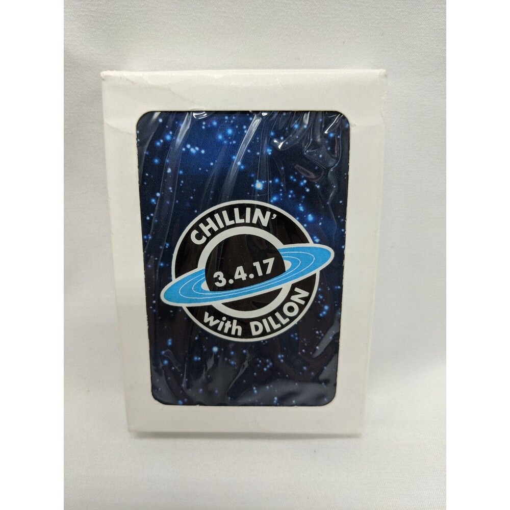 Chillin With Dillon Poker Size Playing Card Deck Sealed